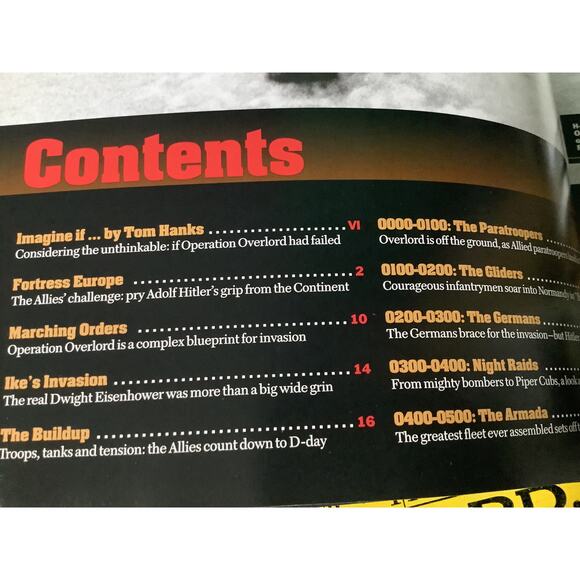 TIME D-Day: 24 Hours That Saved The World w/ Introduction by Tom Hanks N - Picture 5 of 7